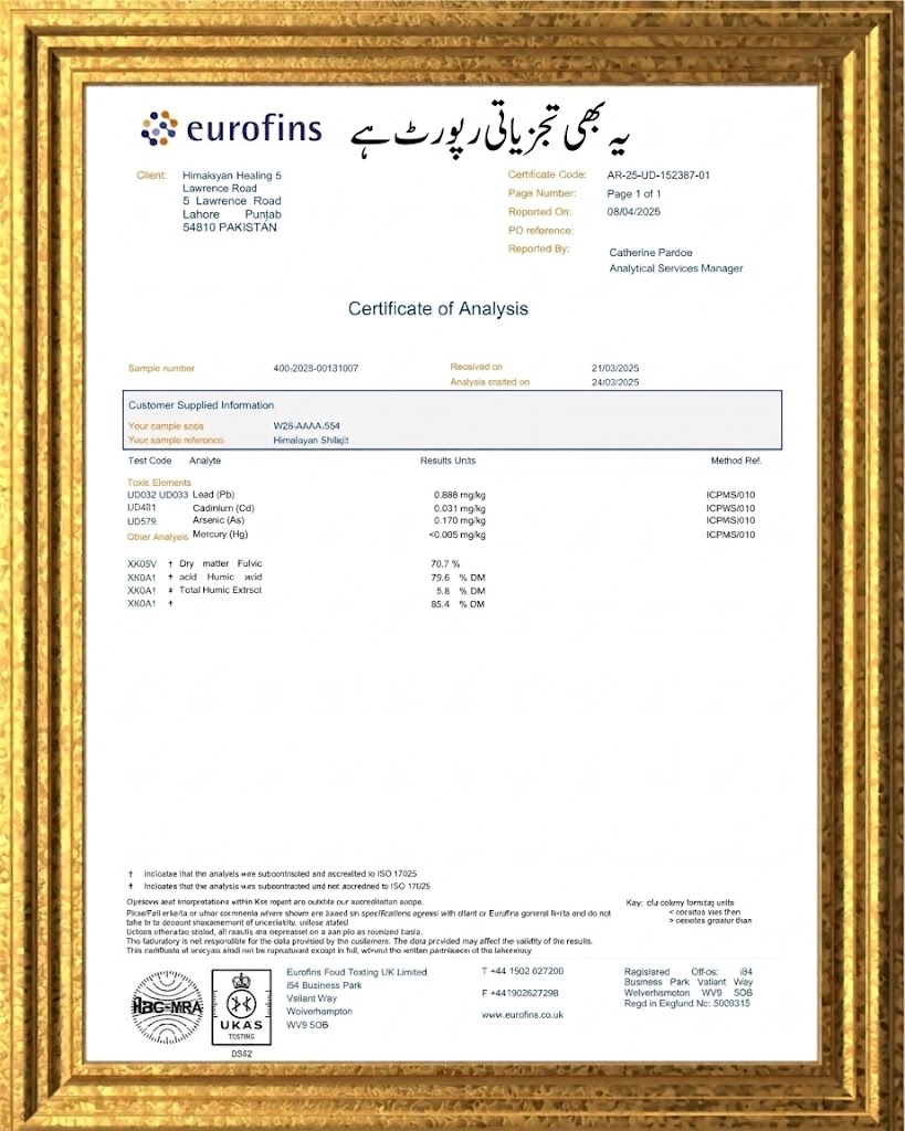 Fulvic & Humic Acid Profile — AGROLAB