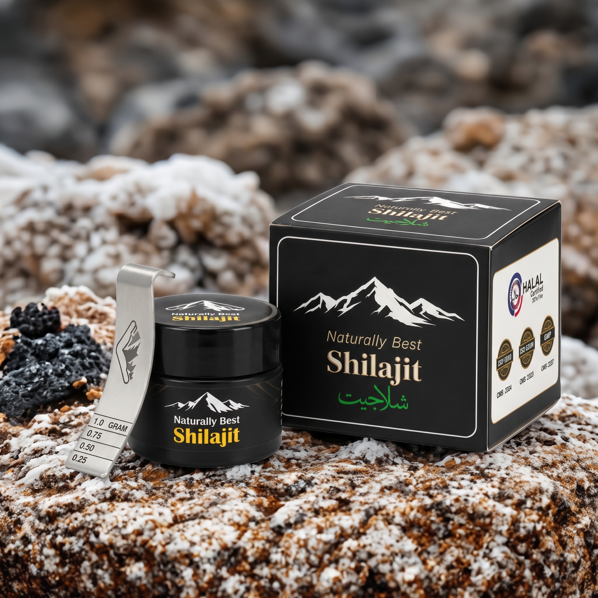 Naturally Best Pure Himalayan Shilajit Resin Himalayan Shilajit