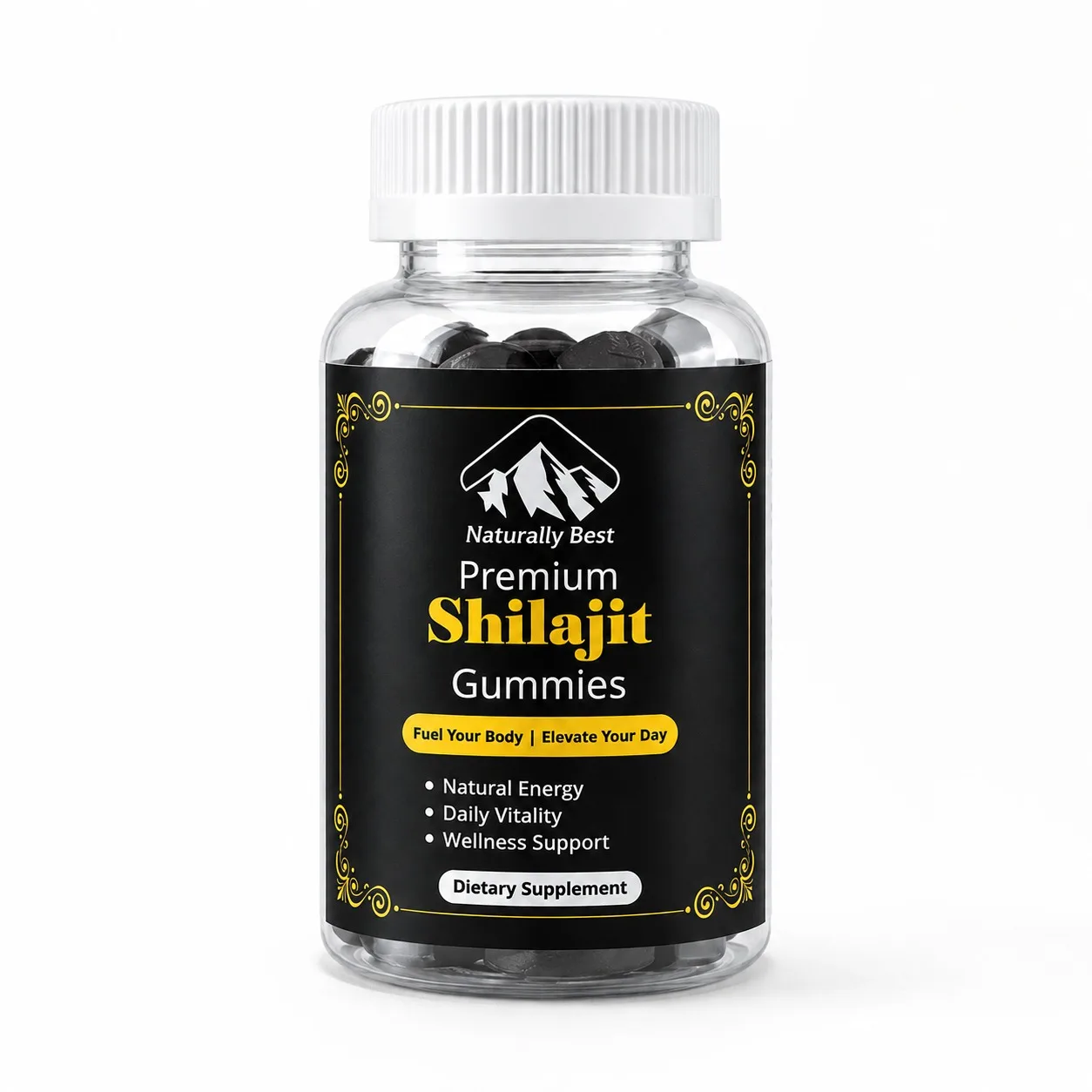 Pure Himalayan Shilajit Gummies – 60 Units Pack